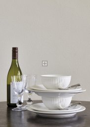 GreenGate Speiseteller - Dinnerplate Alice white Ø 26.5 cm