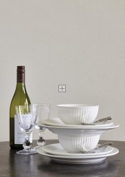 GreenGate Dinerbord Alice wit Ø 26.5 cm