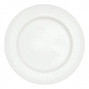 GreenGate Dinner plate Alice white Ø 26.5 cm