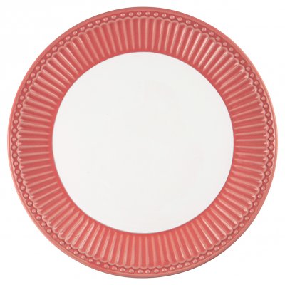 GreenGate Frühstücksteller - Plate Alice coral Ø 23 cm