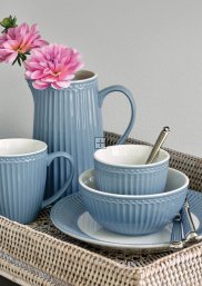 GreenGate Müslischale - Cereal Bowl Alice Nordic Sky blue Ø 14 cm | 500 ml