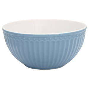 GreenGate Cereal bowl Alice Nordic Sky blue Ø 14 cm | 500 ml