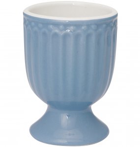 GreenGate eierdopje Alice Nordic Sky blauw Ø 5 cm H 6.5 cm