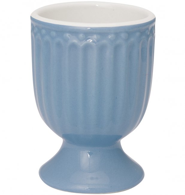 GreenGate eierdopje Alice Nordic Sky blauw Ø 5 cm H 6.5 cm - Klik op de afbeelding om het venster te sluiten