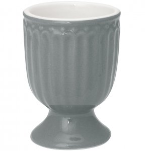 GreenGate Egg cup Alice Nordic stone grey Ø 5 cm H 6.5 cm