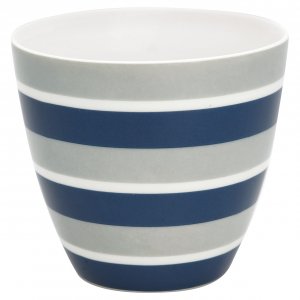 GreenGate Latte cup (beker) Alyssa blauw 300 ml - Ø 10 cm