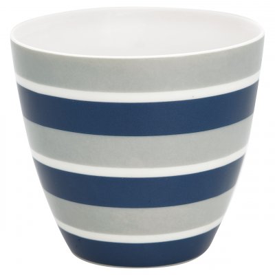 GreenGate Latte cup (beker) Alyssa blauw 300 ml - Ø 10 cm