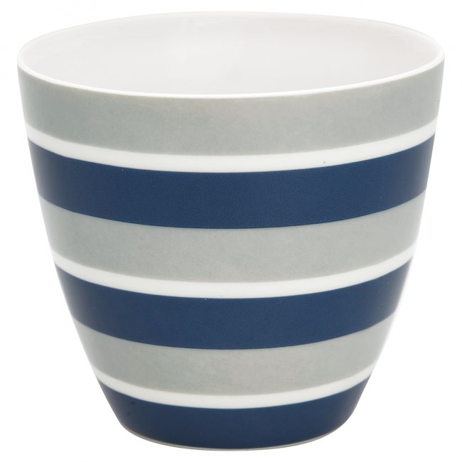 GreenGate Latte cup (beker) Alyssa blauw 300 ml - Ø 10 cm - Klik op de afbeelding om het venster te sluiten