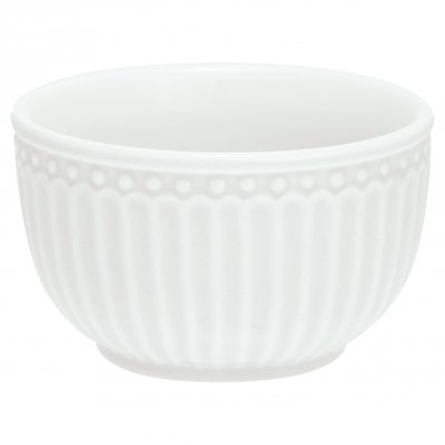 GreenGate Mini Schüssel - Mini Bowl Alice white 150 ml - H 5 cm - Ø 8.5 cm