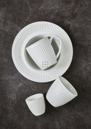 GreenGate Mini latte cup (espresso cup) Alice white 125 ml - H 7 cm - Ø 7 cm