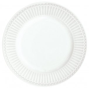 GreenGate Dessert Plate (small plate) Alice white Ø 17.5 cm