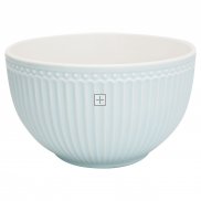 GreenGate Servierschalen (Servierschüssel-Set) Alice pale blue (2er Set) 2 liter - Ø 20.5 cm