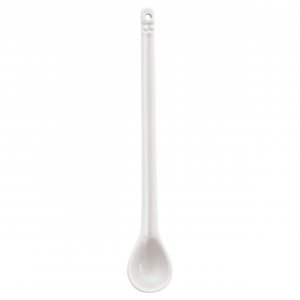 GreenGate Porcelain Spoon Alice white L 16 cm