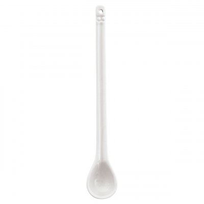 GreenGate Porcelain Spoon Alice white L 16 cm