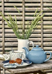 GreenGate Teapot Alice Nordic sky blue 1 liter - Ø 17.5 cm