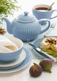 GreenGate Teapot Alice Nordic sky blue 1 liter - Ø 17.5 cm