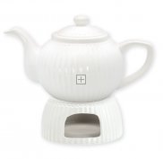 GreenGate Teapot warmer Alice white Ø 13 cm