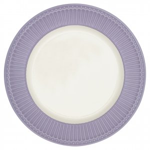 GreenGate Dinerbord Alice lavendel - paars Ø 26.5 cm
