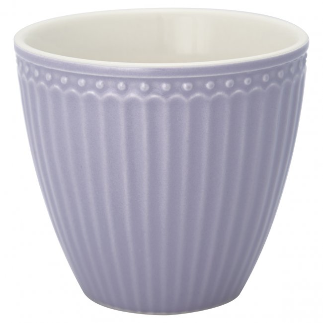 GreenGate Beker (Latte cup) Alice Lavendel(paars) 300 ml - Klik op de afbeelding om het venster te sluiten