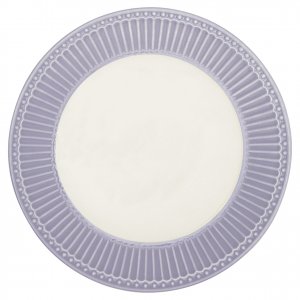 GreenGate Ontbijtbord Alice Lavender (paars) Ø 23 cm