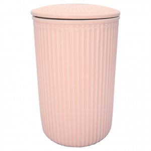 GreenGate Aufbewahrungsdose - Storage jar Alice pale pink (Groß) Ø 13.5 cm 1900ml