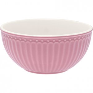 GreenGate Cereal bowl Alice dusty rose Ø 14cm | 450 ml