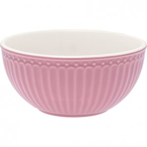 GreenGate Müslischüssel (Cereal Bowl) Alice dusty rose Ø 14cm | 450ml