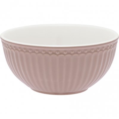 GreenGate Müslischüssel (Cereal Bowl) Alice hazelnut brown Ø 14cm | 500ml