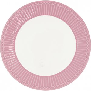 GreenGate Dinner plate Alice Dusty rose Ø 26.5cm