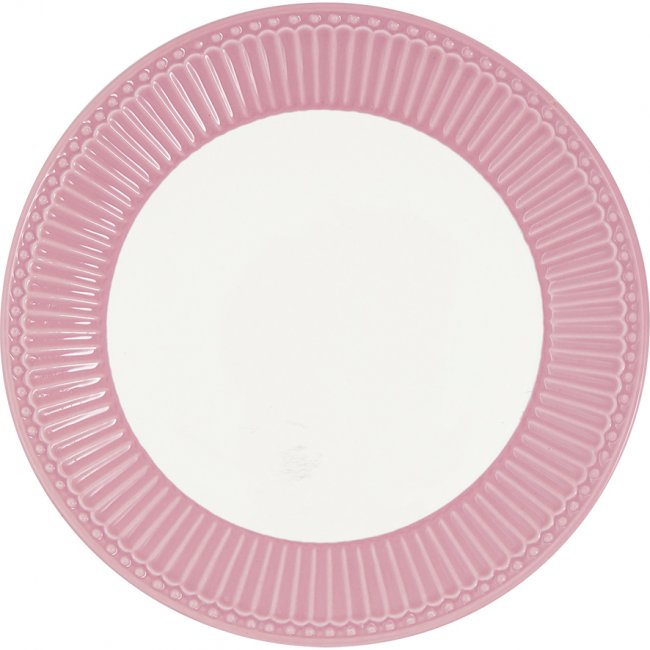 GreenGate Speiseteller - Dinner plate Alice Dusty rose Ø 26.5cm - zum Schließen ins Bild klicken