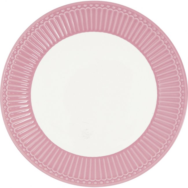 GreenGate Dinerbord Alice Dusty rose Ø 26.5cm - Klik op de afbeelding om het venster te sluiten