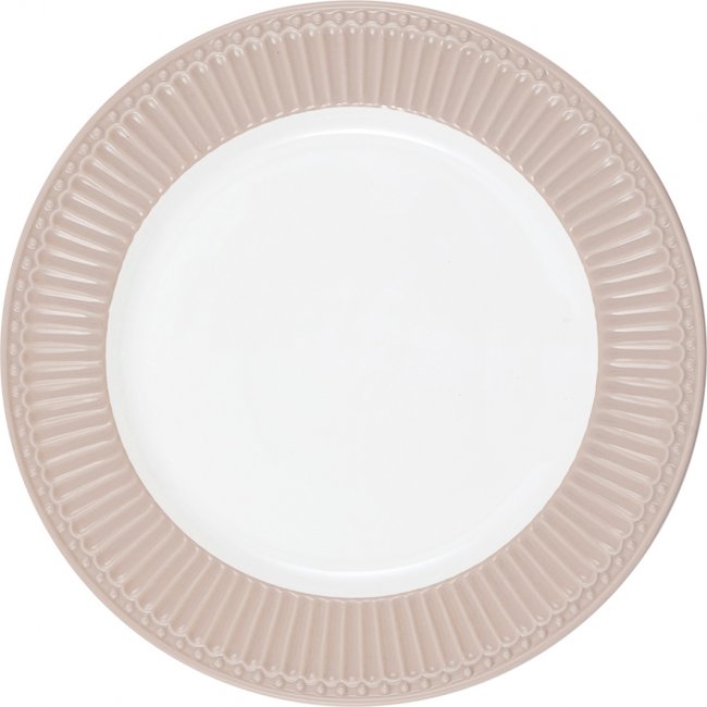 GreenGate Dinerbord Alice creamy fudge Ø 26.5 cm - Klik op de afbeelding om het venster te sluiten