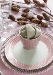 GreenGate Dinerbord Alice hazelnut bruin Ø 26.5cm