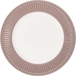 GreenGate Dinerbord Alice hazelnut bruin Ø 26.5cm