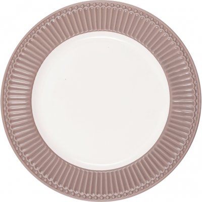 GreenGate Dinner plate Alice hazelnut brown Ø 26.5cm