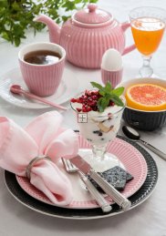 GreenGate Eierbecher - Egg cup Alice dusty rose Ø 5cm H 6.5cm | 40ml