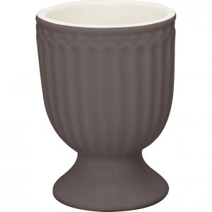 GreenGate Egg cup Alice dark Chocolate Brown Ø 5cm H 6.5cm | 40ml