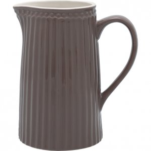 GreenGate Jug Alice dark chocolate (1 Liter) H 17.6cm