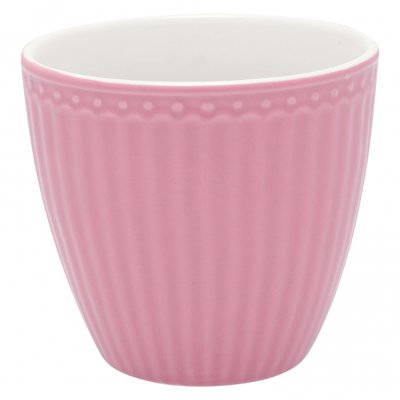 GreenGate Latte cup (Becher ohne henkel) Alice dusty rose 300ml Ø 10cm