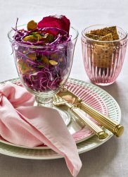 GreenGate Ontbijtbord Alice dusty rose Ø 23cm