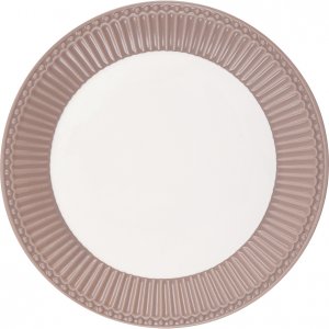 GreenGate Lunch Plate Alice hazelnut brown Ø 23cm