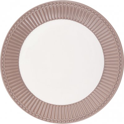 GreenGate Lunch Plate Alice hazelnut brown Ø 23cm