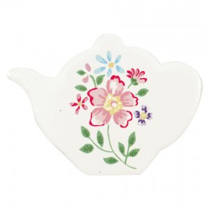 GreenGate Magnet Columbine white(set of 4 pcs.)