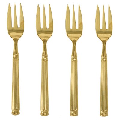 GreenGate Kuchengabel - Cake Fork gold (4er Set) - L15cm