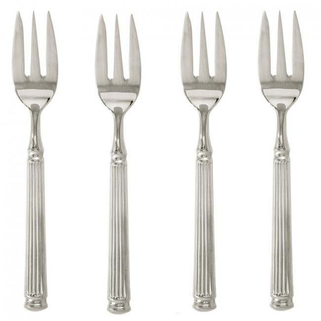 GreenGate Cake fork silver (set of 4 pcs) - L15cm - Click Image to Close