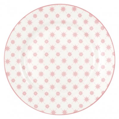 GreenGate Plate Laurie pale pink Ø20.5cm