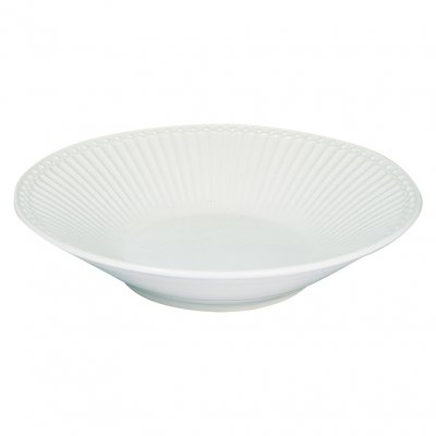 GreenGate Pasta plate Alice white Ø23cm H5cm