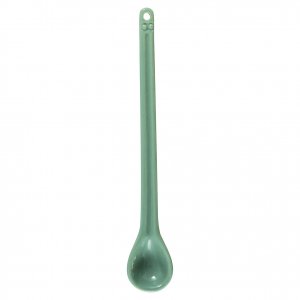GreenGate Porcelain Spoon Alice Dusty green L 16 cm