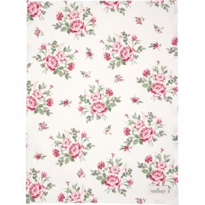 GreenGate Geschirrtuch Leonora white (50 x 70 cm)