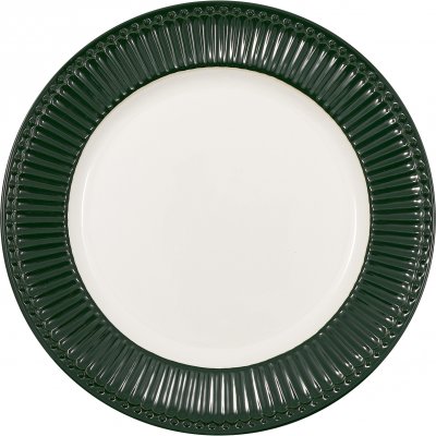 GreenGate Dinerbord Alice pinewood groen (26.5 cm)